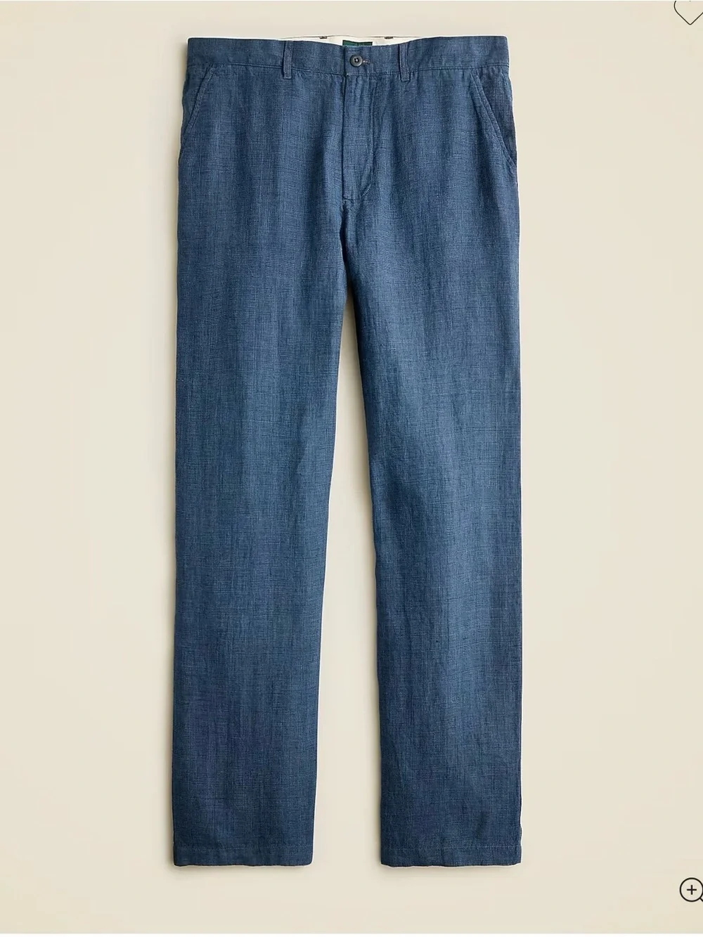 J.Crew Classic-fit linen trouser